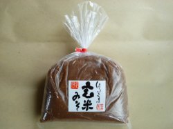 画像1: はるこま玄米味噌　1kg